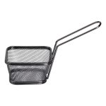 Кошик сервірувальний для подачі картоплі фрі та снеків 10.5×9×5.5 см Чорний HP-19-4-S-B - Зображення 3