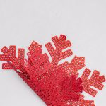 Килимок для сервірування столу Snowflake 38 см, червоне золото HP-36327-14 - Зображення 2
