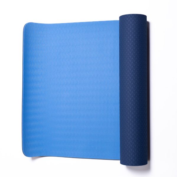 НЕКОВЗНИЙ КИЛИМОК ДЛЯ ЙОГИ 173×58 СМ СИНІЙ HP-42-10BL