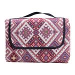 Килимок для пікніка жакардовий, червоний LU012R - Зображення 5