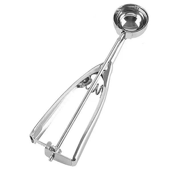 Кругла ложка для морозива з нержавіючої сталі HP-19-20 (5.4×21.3 см)