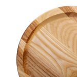 Кругла дошка для сервірування 25 см для подачі нарізок, ясен T2W250 - Зображення 2