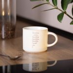 Кружка порцелянова 350 (мл) для кави та чаю Біла RX-N240126W - Зображення 4