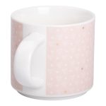 Кружка порцелянова 350 (мл) для кави та чаю Рожева RX-N240126P - Зображення 2