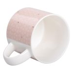 Кружка порцелянова 350 (мл) для кави та чаю Рожева RX-N240126P - Зображення 3