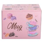 Кружка порцелянова 350 (мл) для кави та чаю Рожева RX-N240126P - Зображення 5