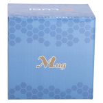 Чашка порцелянова 400 (мл) із сріблястим обідком та ручкою для чаю Чорна RX-N231315B - Зображення 5