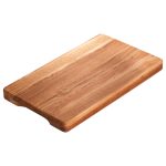 Кухонна обробна дошка дерев'яна 50×30 см прямокутна Lugi C36W300500D - Зображення 2