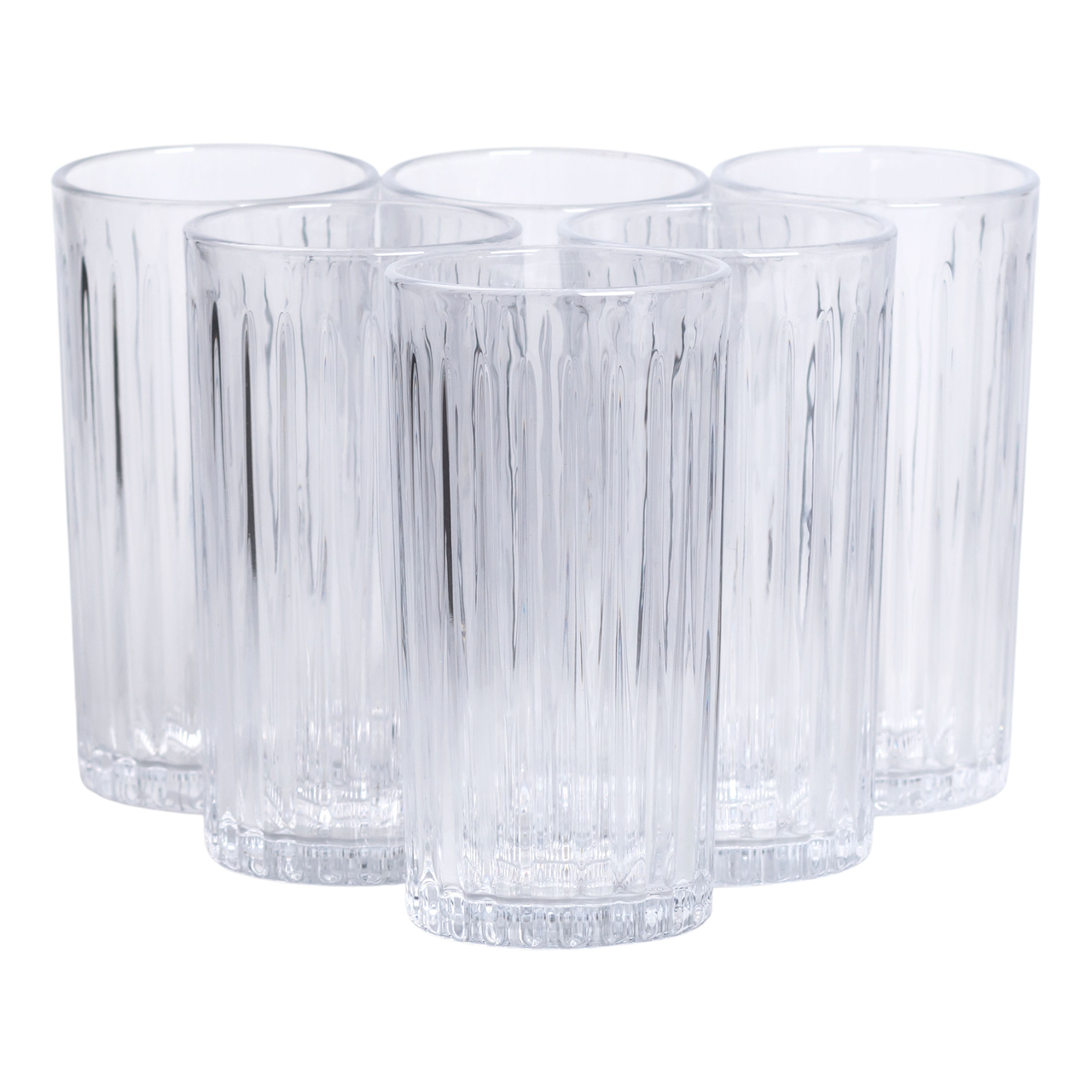 Глечик 1.2 літра зі склянками 6 штук по 320 мл графин для компоту соку води лимонаду HP-19-5 - Зображення 2