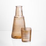 Глечик 1 літр зі склянкою 1 шт по 200 мл Коричневий HP-19-PYF-2 - Зображення 2