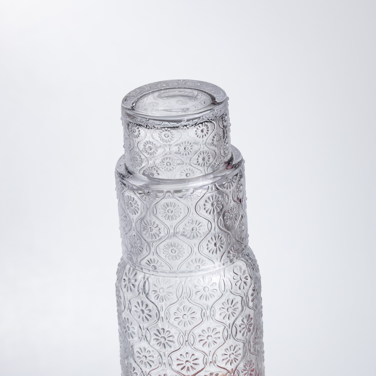 Глечик 700 мл зі склянкою 1 (шт) для напоїв Прозорий HP-19-L2 - Зображення 3