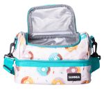 Ланч бег 25×15×15 (см) сумка для їжі в школу термосумка 7 (л) дитяча для ланчу, пікніка Рожевий HP-14-11 - Зображення 2