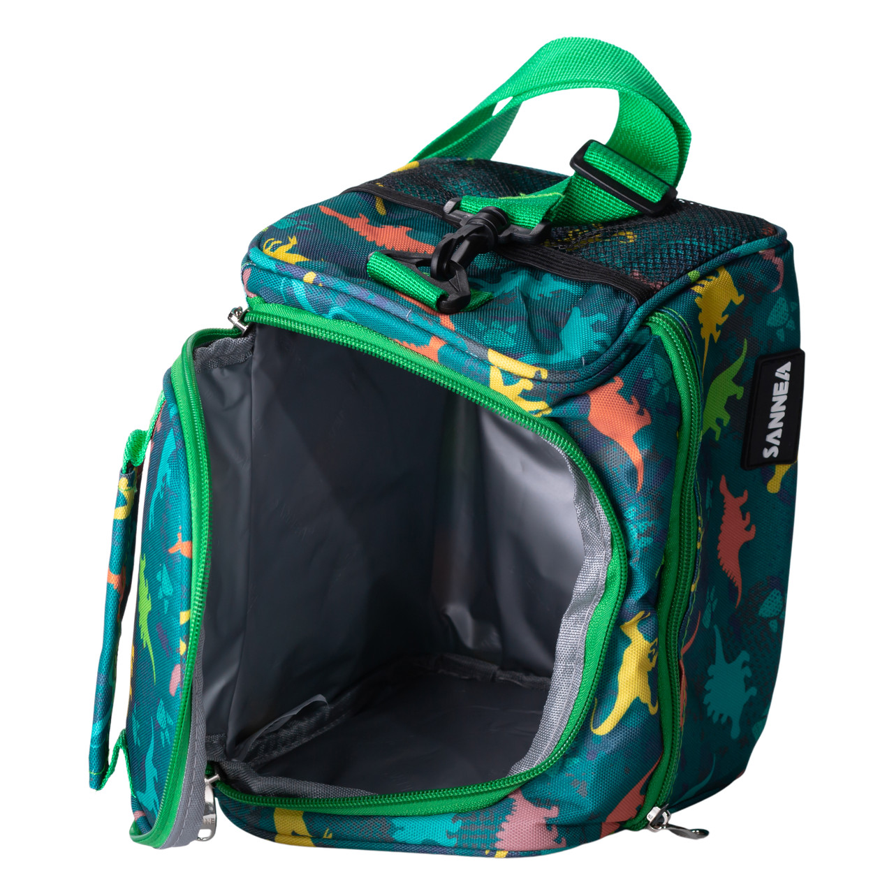 Ланч бег термосумка дитяча 5 (л) для ланчу, пікніка сумка для їжі в школу сумка холодильник Зелений HP-14-12 - Зображення 3