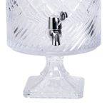 Лимонадниця з краном на підставці скляна 4,5 л HP-19-4 - Зображення 3