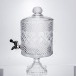 Лимонадниця з краном на підставці скляна 4,5 л HP-19-4 - Зображення 5