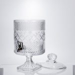 Лимонадниця з краном на підставці скляна 4,5 л HP-19-4 - Зображення 8