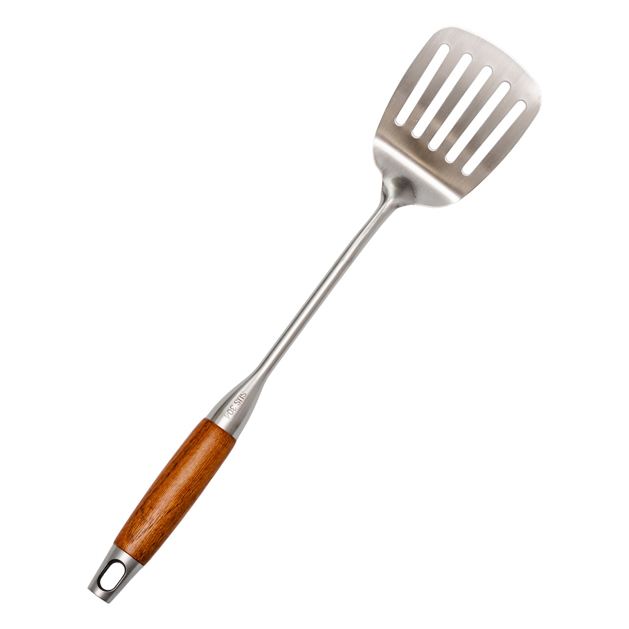 lopatka_kuhonnaya_dlya_skovorody_39_sm_metallicheskaya_lopatka_iz_nerzhaveyki_dlya_prigotovleniya_pishchi-1 Лопатка кухонна для сковороди 39 (см) з нержавіючої сталі HP-8-43 - Зображення 1