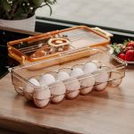 Лоток для яєць пластиковий на 18 комірок 32.5х18х8 см Коричневий HP-27-1 - Зображення 7