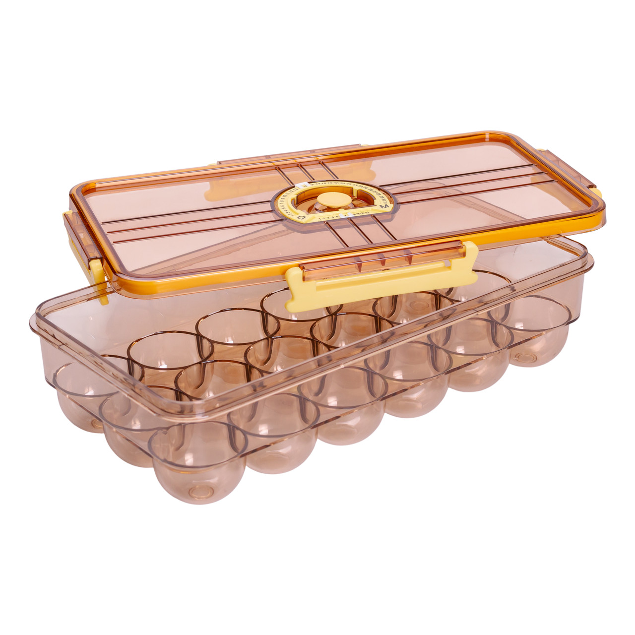 Лоток для яєць пластиковий на 18 комірок 32.5х18х8 см Коричневий HP-27-1 - Зображення 9