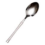 Ложка сервірувальна з нержавіючої сталі велика ложка 27 см Срібло HP-8-52