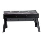 Мангал переносний складаний з решіткою 43×30×23.5 см HP450M