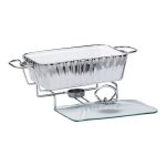 Марміт прямокутний на 1 л порцелянаовий з підігрівом 31×16×11 см HP1019 - Зображення 4