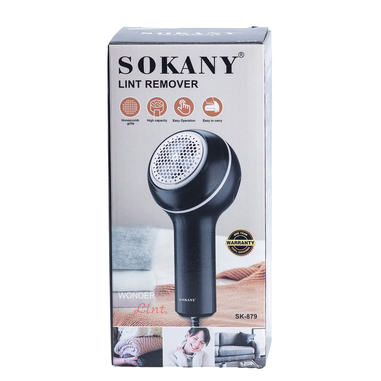 Машинка для стрижки ковтунців Sokany Фіолетова SK879V - Зображення 5