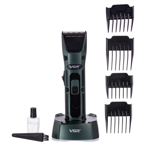 Професійна машинка для стрижки з 4 насадками VGR HP-V-696