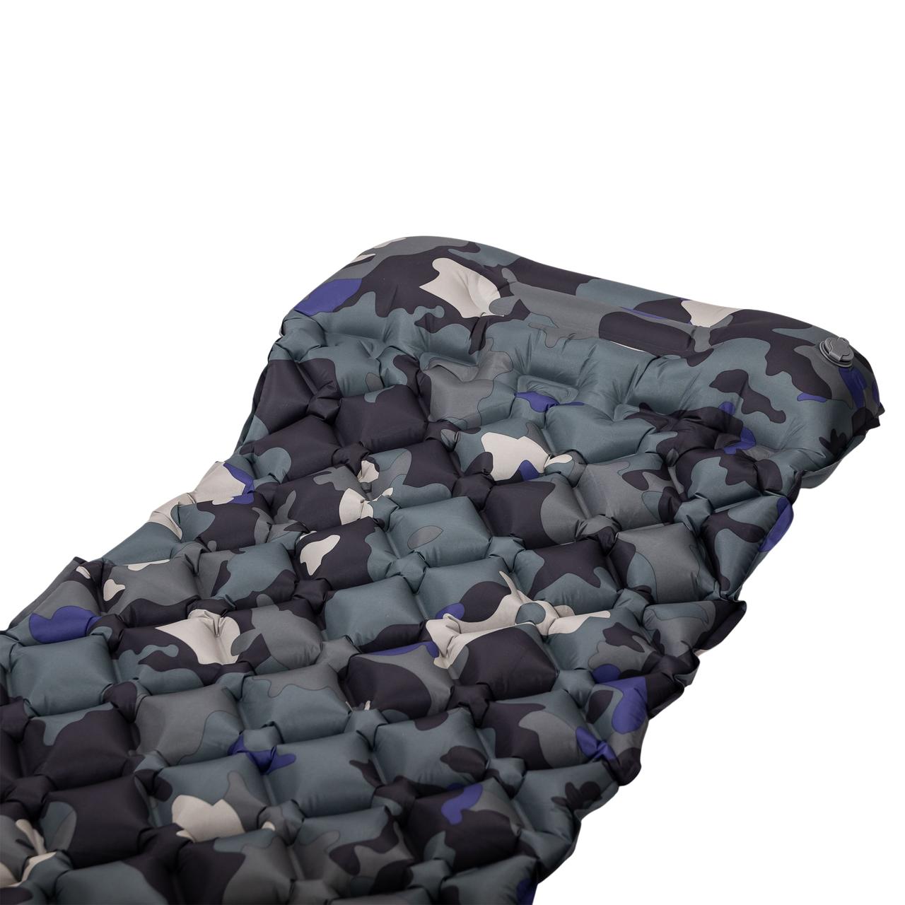 Матрац для намету надувний похідний 190х55х3 см туристичний матрац Хакі SJ-0084KH - Зображення 2