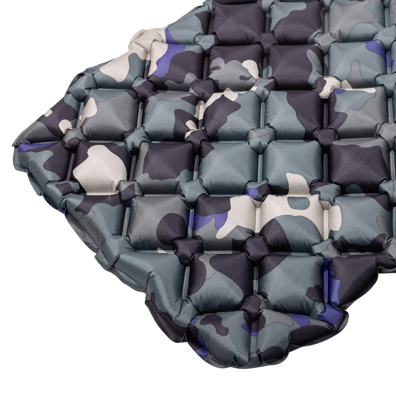 Матрац для намету надувний похідний 190х55х3 см туристичний матрац Хакі SJ-0084KH - Зображення 3