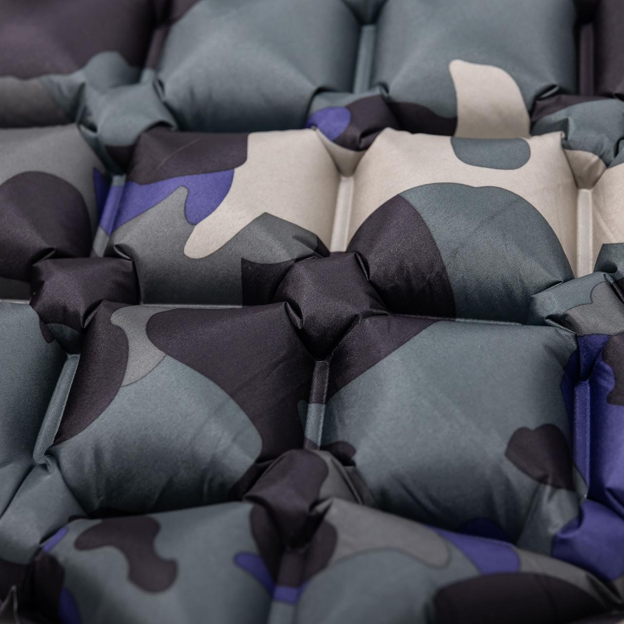 Матрац для намету надувний похідний 190х55х3 см туристичний матрац Хакі SJ-0084KH - Зображення 6