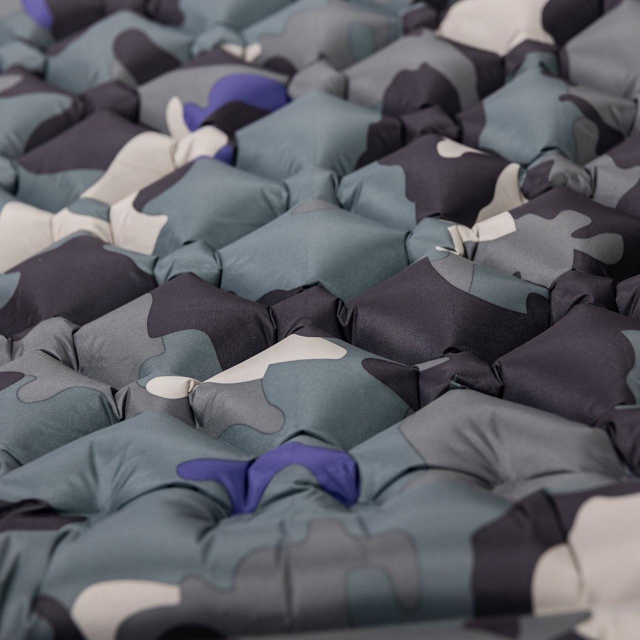 Матрац для намету надувний похідний 190х55х3 см туристичний матрац Хакі SJ-0084KH - Зображення 7