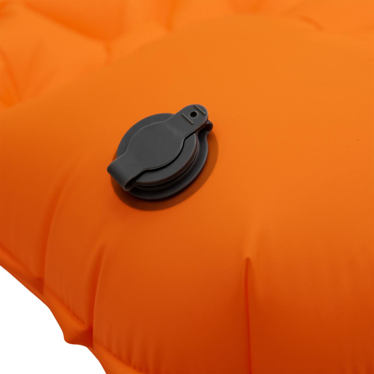 Матрац для намету надувний похідний 190х55х3 см туристичний матрац Помаранчевий SJ-0084O - Зображення 7