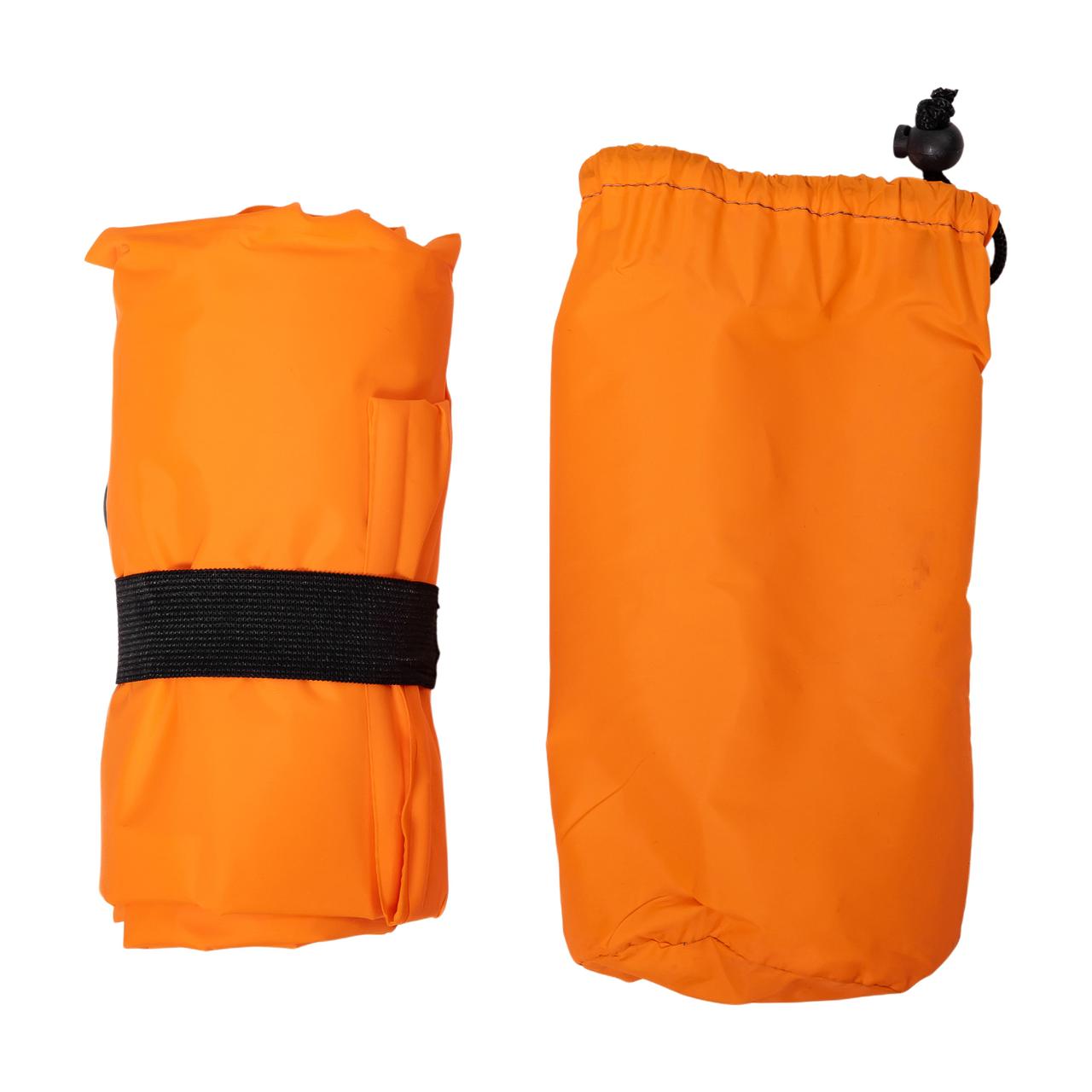 Матрац для намету надувний похідний 190х55х3 см туристичний матрац Помаранчевий SJ-0084O - Зображення 8