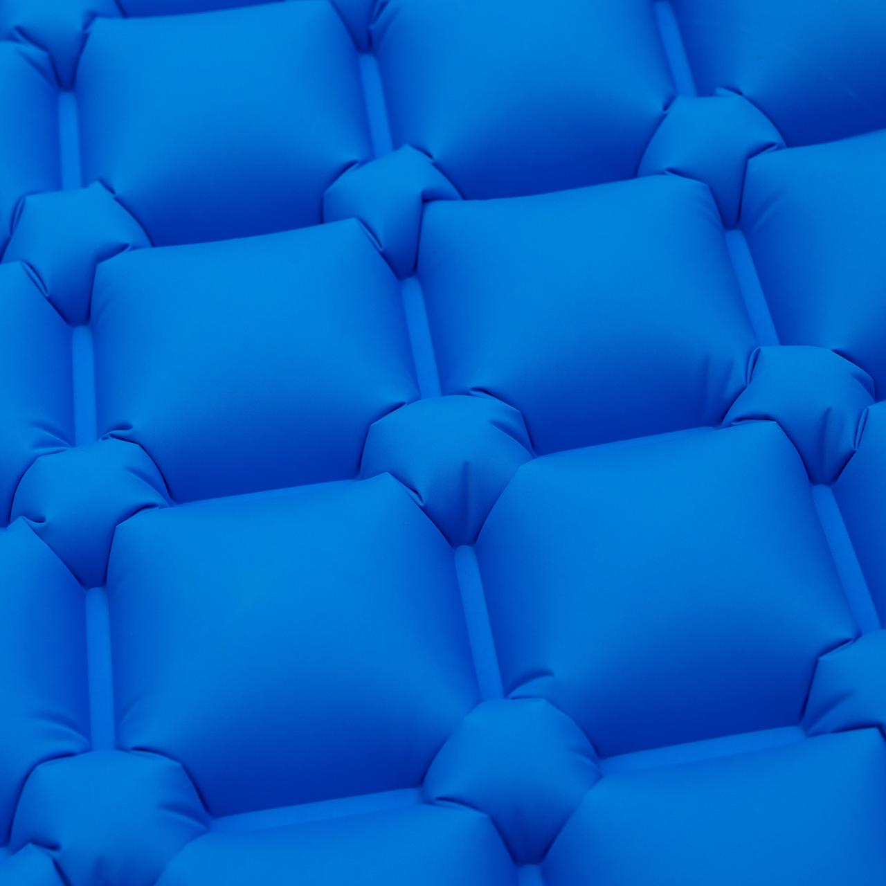 Матрац для намету надувний похідний 190х55х3 см туристичний матрац Синій SJ-0084BL - Зображення 3