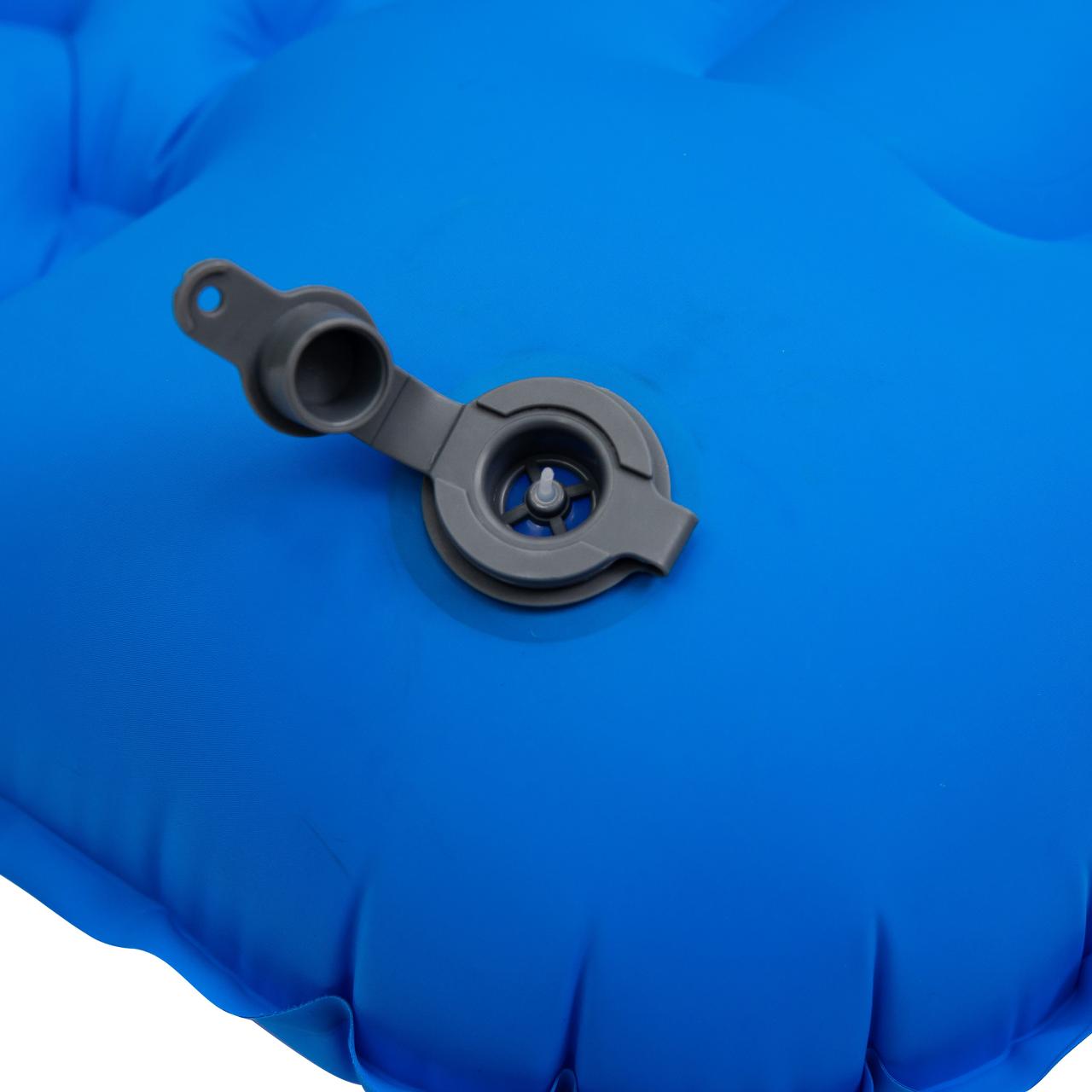 Матрац для намету надувний похідний 190х55х3 см туристичний матрац Синій SJ-0084BL - Зображення 7