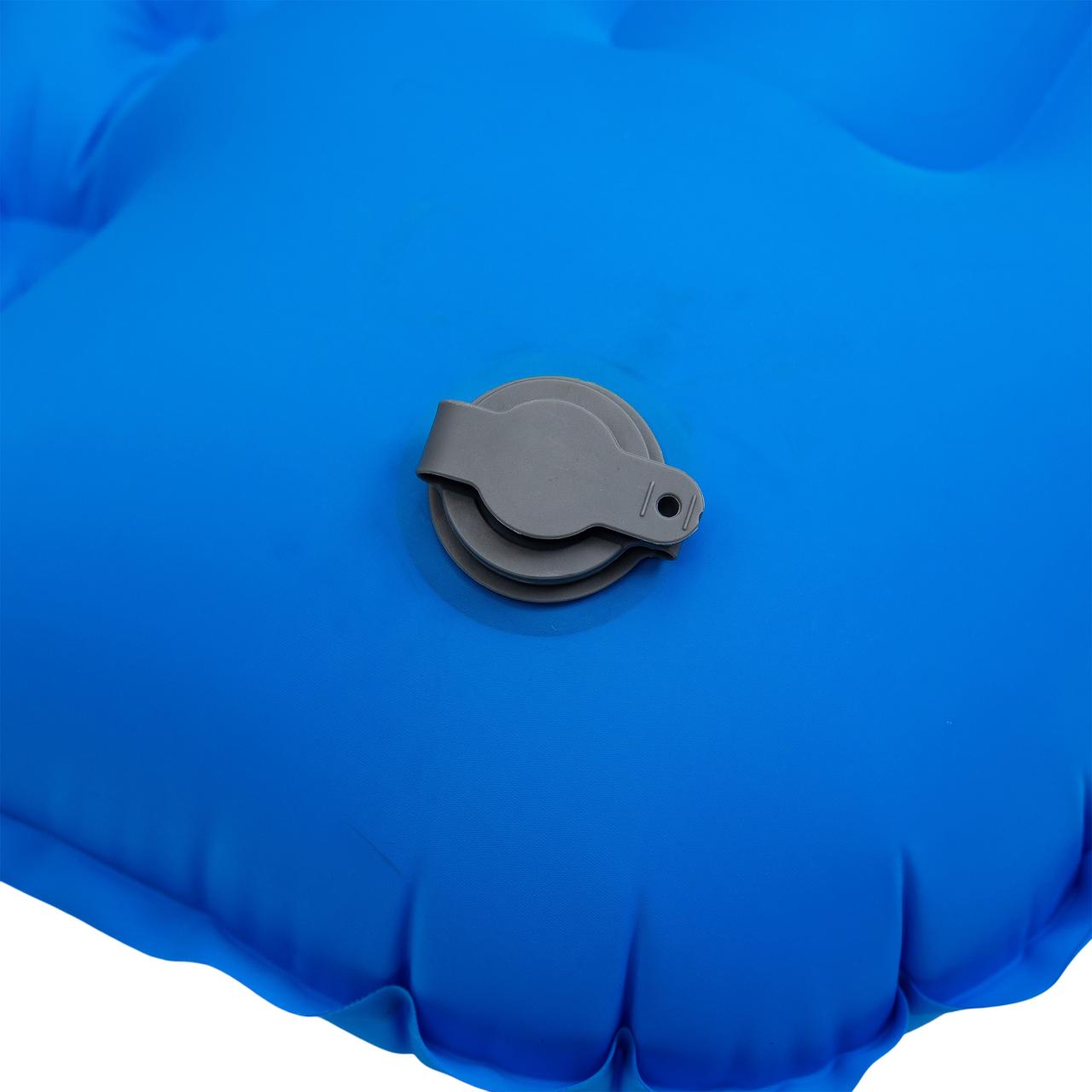 Матрац для намету надувний похідний 190х55х3 см туристичний матрац Синій SJ-0084BL - Зображення 8