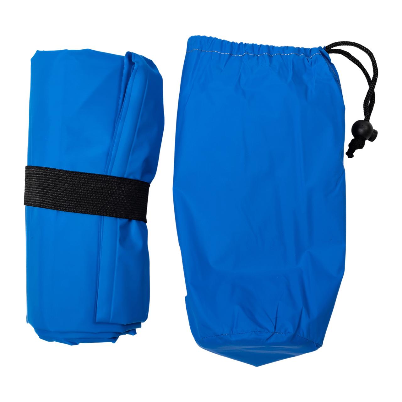 Матрац для намету надувний похідний 190х55х3 см туристичний матрац Синій SJ-0084BL - Зображення 10