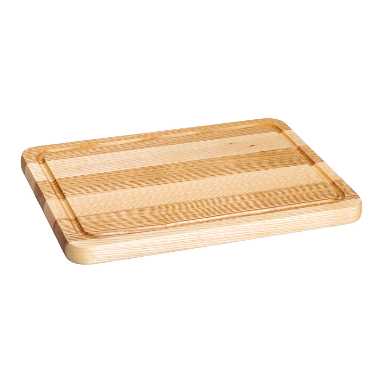 Дошка для подачі дерев'яна 35×25 см прямокутна на 3 секції T32W250 - Зображення 4