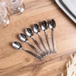 Набір чайних ложок з нержавіючої сталі 6 штук столовий набір HP96925 - Зображення 2