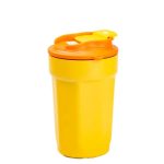 Термокружка 450 мл з кришкою на защіпці G. Duck Жовтий HP28489 - Зображення 4