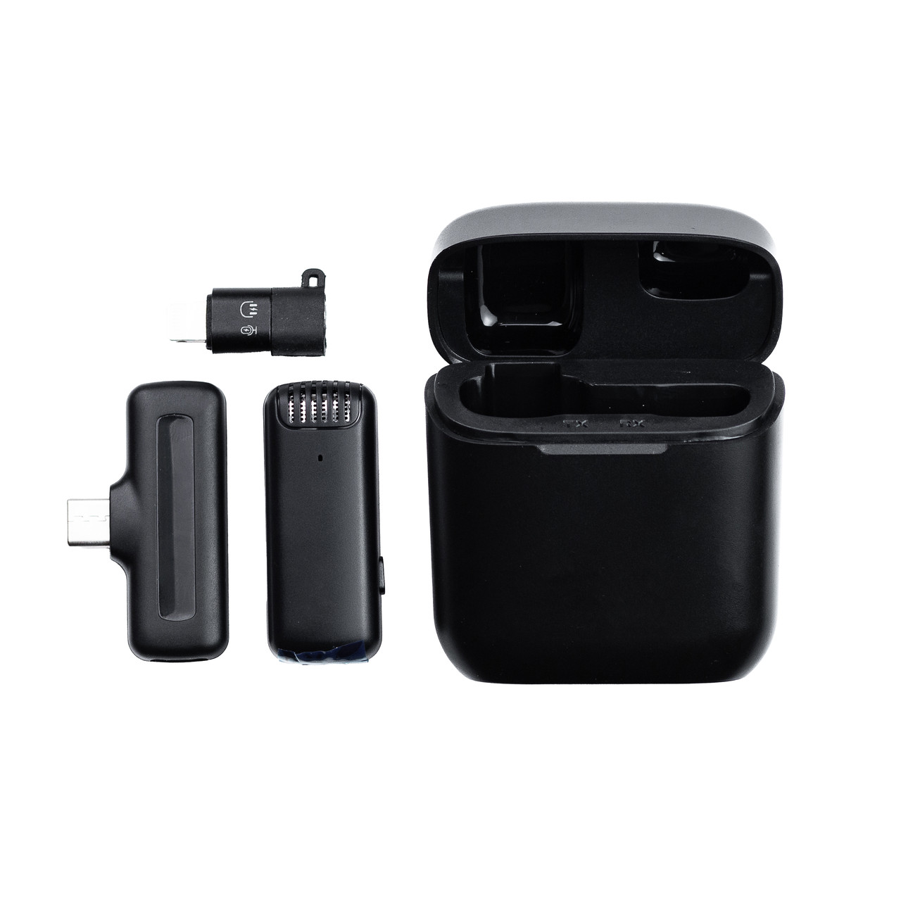 mikrofon_petlichnyy_besprovodnoy_bluetooth_dlya_telefona_petlichka_na_odezhdu_professionalnaya Мікрофон петличний бездротовий J11 професійний HP176095 - Зображення 1