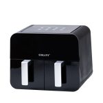 Аерофритюрниця SOKANYна 10 літрів, з двома відділеннями 2400 Вт чорна SK10005 - Зображення 3