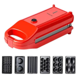 Мультипекар 6 в 1 Sokany SK-BBQ-836 700 Вт антипригарне покриття Червоний