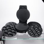 Мультипекар Sokany SK-08105 5 в 1 600 Вт з антипригарними панелями: для вафель, коржів, пончиків, горішків, фігурного печива - Зображення 6