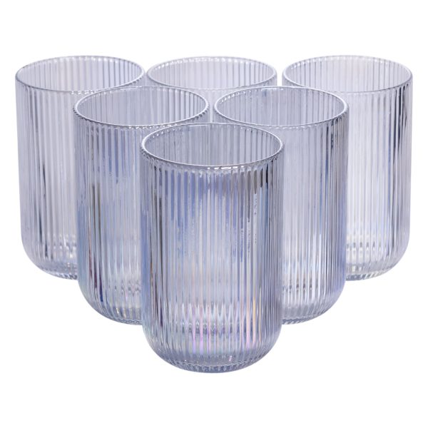 Набір склянок 6 шт для соку, лимонаду та коктейлів HP7113RB