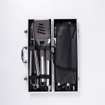 Набір аксесуарів для барбекю, мангала, гриля 19 предметів 42х14х7.5 см в кейсі HP-21-3 - Зображення 6