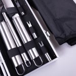 Набір аксесуарів для барбекю, мангала, гриля 19 предметів 42х14х7.5 см в кейсі HP-21-3 - Зображення 9