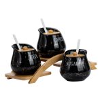 Набір для сипучих продуктів порцелянаовий 3 шт по 500 мл HP1244 - Зображення 4