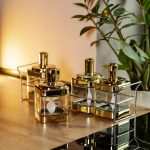 Набір банок для сипучих продуктів 4 штуки 350 мл скляні на металевій підставці HP-1336 - Зображення 6